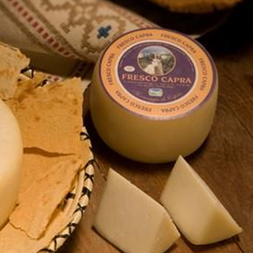 Immagine di FORMAGGIO CAPRINO FRESCO "FRESCO CAPRA" -  formaggio di capra fresco forma kg 1,2, stagionatura minima  20 gg.