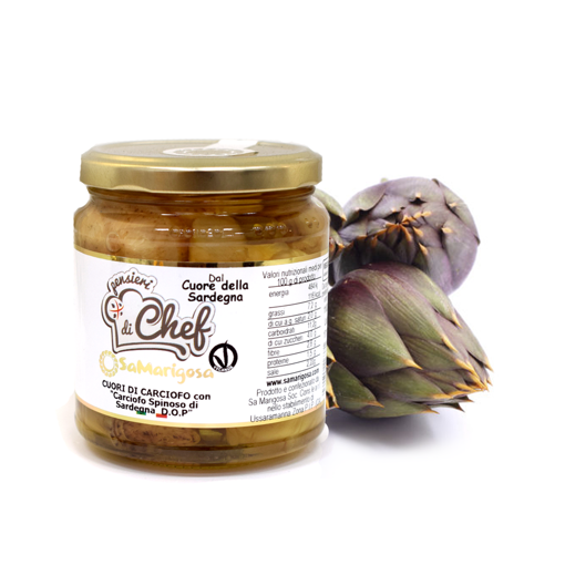 Picture of SPICY ARTICHOKES HEARTS 280g jar