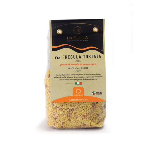 Picture of INSULA TOASTED SARDINIAN FREGULA GR. 500 Charity Shopping