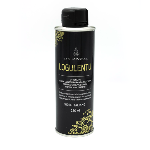 Picture of LOGULENTU EXTRAVIRGIN OLIVE OIL WITH LEMON - CAN CL 25 - San Pasquale