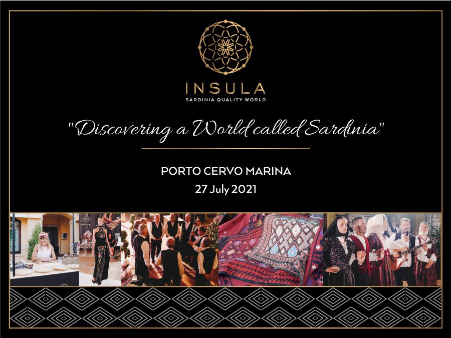 "Discovering a World called Sardinia" Insula event at Porto Cervo Marina- 27 July 2021